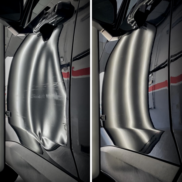 ROZSÁHLÉ POŠKOZENÍ DVEŘÍ