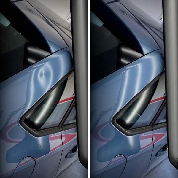 VOZIDLO PO ZÁSAHU VANDALA